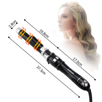 Rotating Curling Iron Curling Wand Automatic Hair Curler 30s Instant Heat Auto Hair Waver Hair Styling Irons