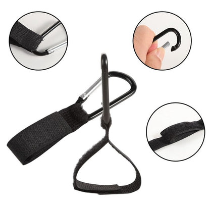 2PCS Baby Stroller Accessories Shopping Pram Hook Props Multi Purpose Baby Stroller Hook Hanger Metal Convenient Hook
